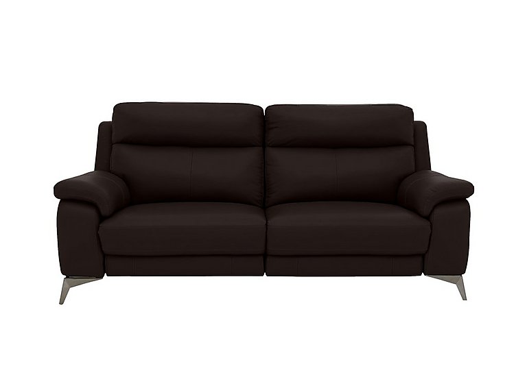 Missouri 3 Seater HW Leather Power Recliner Sofa