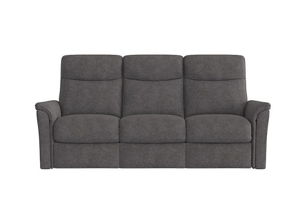 Piccolo 3 Seater Fabric Sofa with Power Recliner | Bed Sava