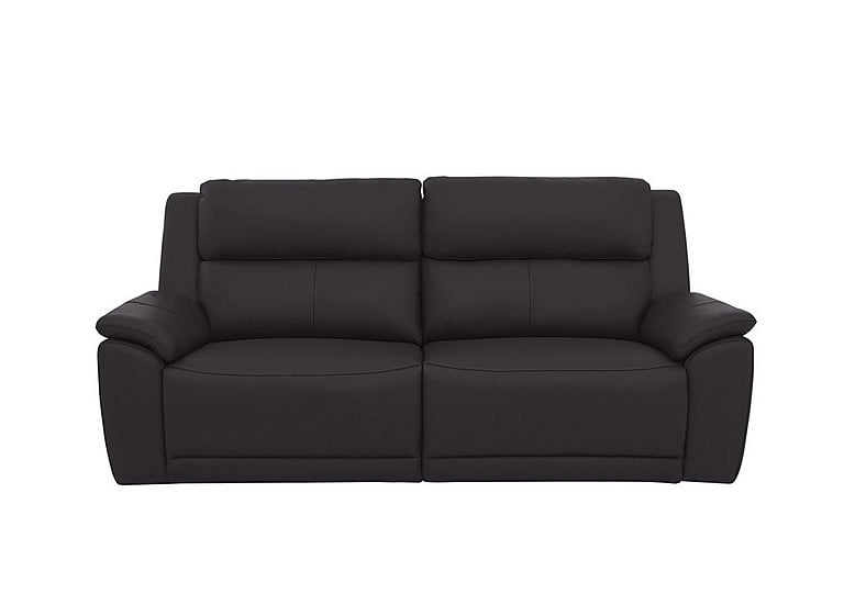 Utah Leather 3 Seater Power Recliner Sofa with Heated Seats