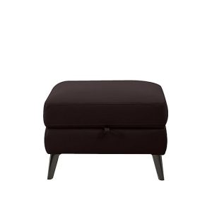 Axel HW Leather Storage Footstool | Bed Sava