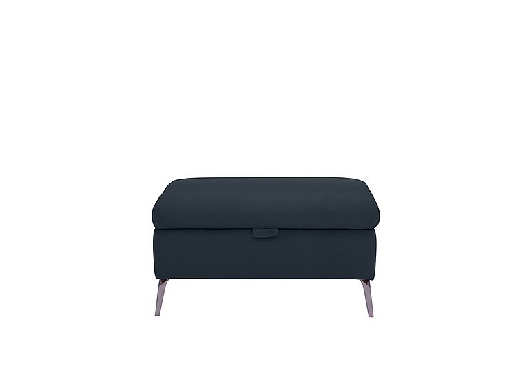 Jude Leather Storage Footstool
