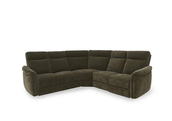 Dublin Fabric Large Corner Sofa | Bed Sava
