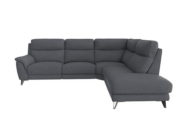 Contempo 3 Seater Right Hand Facing Chaise End Fabric Sofa | Bed Sava