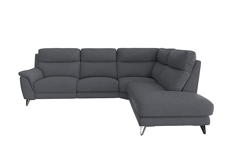 Contempo 3 Seater Right Hand Facing Chaise End Fabric Sofa