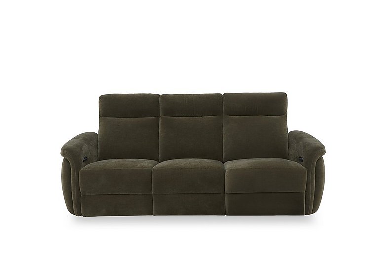 Dublin Fabric 3 Seater Power Recliner Sofa with Power Headrests
