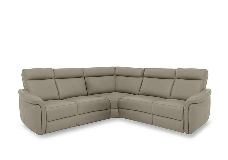 Dublin Leather Large Corner Sofa
