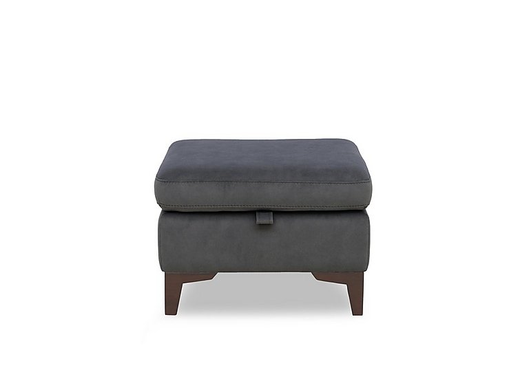 Zoom Fabric Storage Footstool