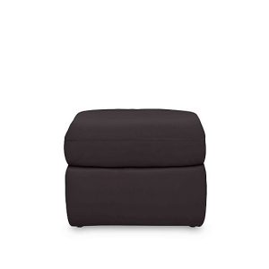 Cinemax Leather Storage Footstool | Bed Sava