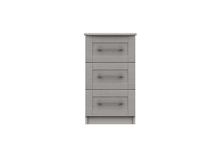London Bedrooms - Fenchurch 3 Drawer Bedside Chest