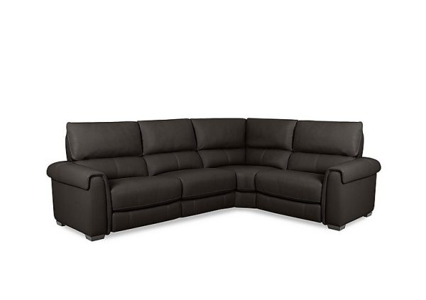 Nixon HW Leather Right Hand Facing Corner Power Recliner Sofa | Bed Sava