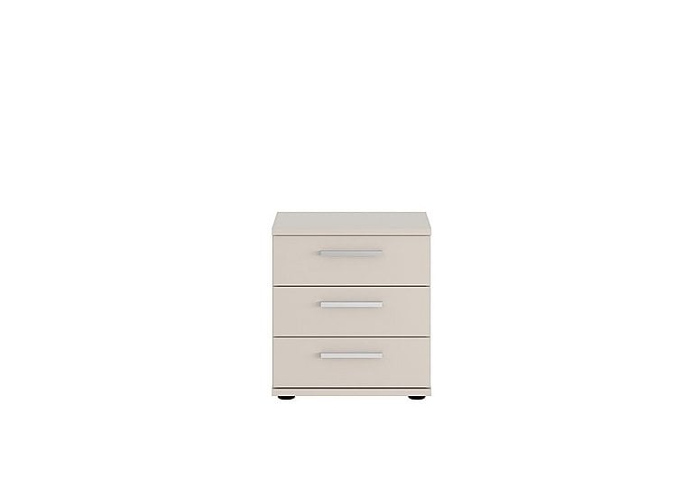Wiemann - Kempton 3 Drawer Bedside Chest - Champagne