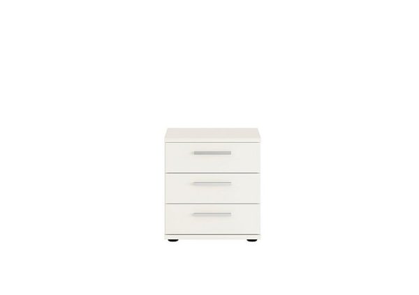 Wiemann  Kempton 3 Drawer Bedside Chest  White | Bed Sava