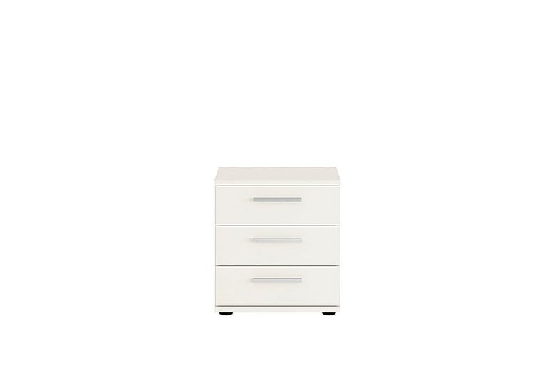 Wiemann - Kempton 3 Drawer Bedside Chest - White