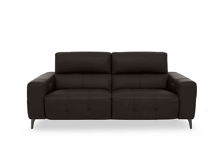 New York 3 Seater HW Leather Power Recliner Sofa