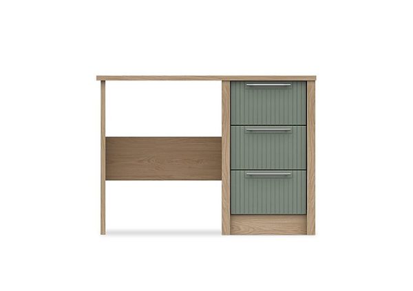 London Bedrooms  Chelsea 3 Drawer Dressing Table with Silver Handles | Bed Sava