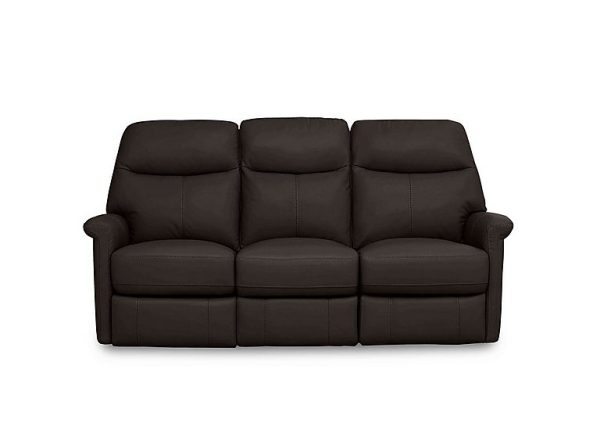 Compact Collection Lille 3 Seater HW Leather Sofa | Bed Sava