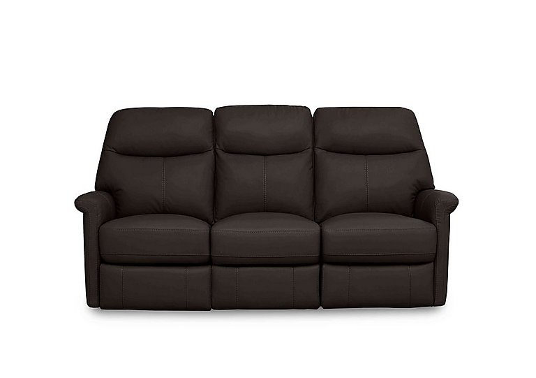 Compact Collection Lille 3 Seater Power Recliner HW Leather Sofa