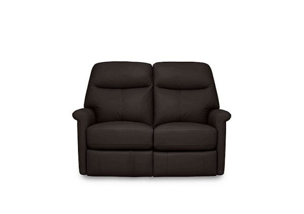 Compact Collection Lille 2 Seater Power Recliner HW Leather Sofa | Bed Sava