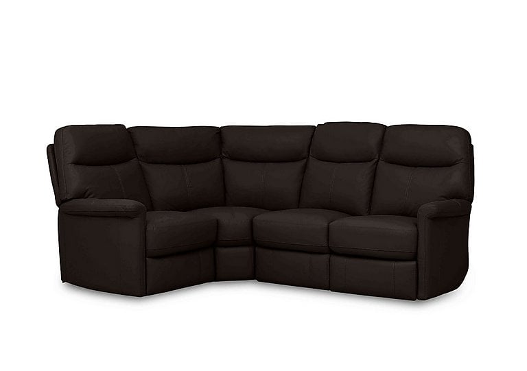 Compact Collection Lille HW Leather Left Hand Facing Corner Sofa