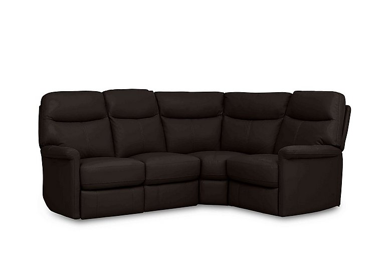 Compact Collection Lille HW Leather Right Hand Facing Corner Sofa