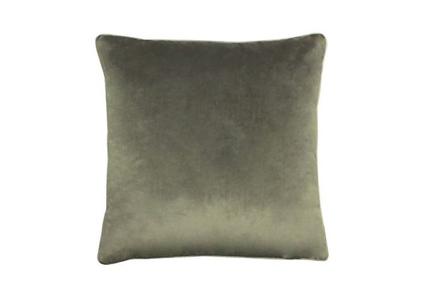 Madison Feather Cushion  Charcoal | Bed Sava