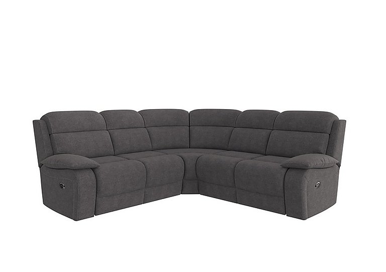 Moreno Fabric Corner Sofa with Power Recliner