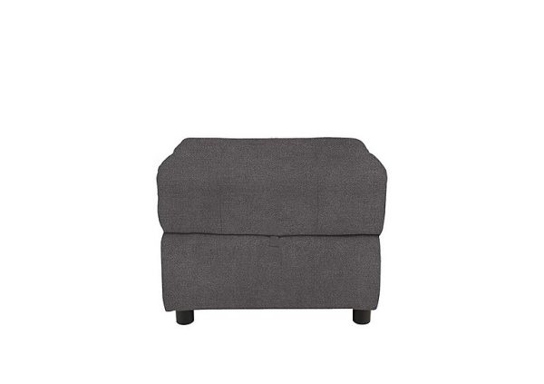 Moreno Fabric Storage Footstool | Bed Sava
