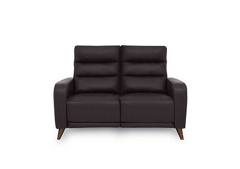 Quinn 2 Seater Leather Power Recliner Sofa