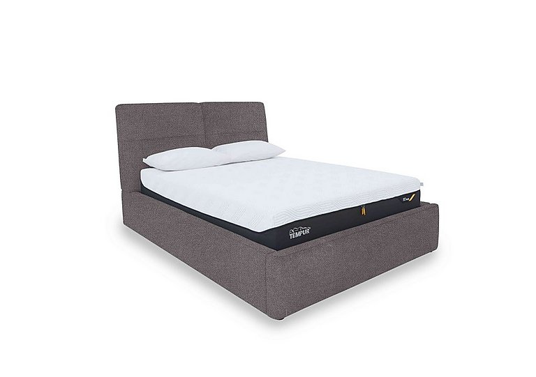 Stark Fabric Manual Ottoman Bed Frame - King Size