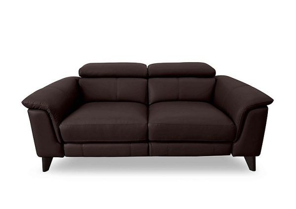 Wade 3 Seater HW Leather Power Recliner Sofa | Bed Sava