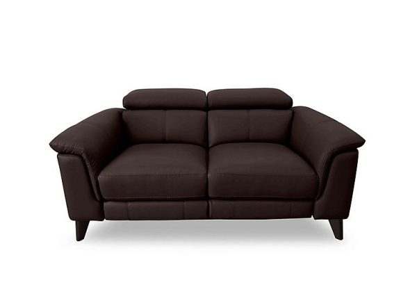 Wade 2 Seater HW Leather Power Recliner Sofa | Bed Sava