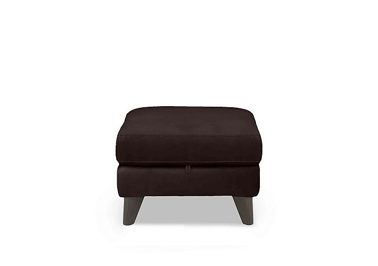 Wade HW Leather Storage Footstool