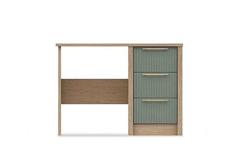 London Bedrooms - Chelsea 3 Drawer Dressing Table with Gold Handles