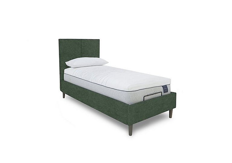 E-Motion Aiko Adjustable Bed Frame - Single - Tormaline Green