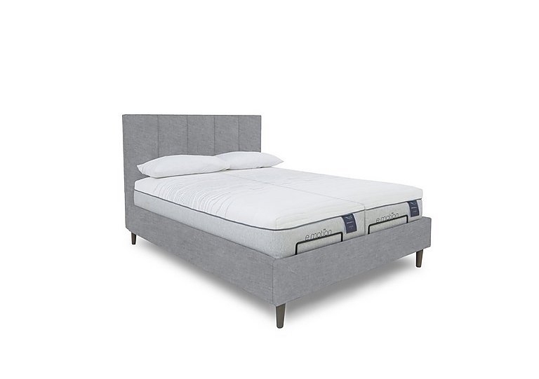 E-Motion Aiko Dual Adjustable Bed Frame with Massage Function - Super King - Simply Zinc