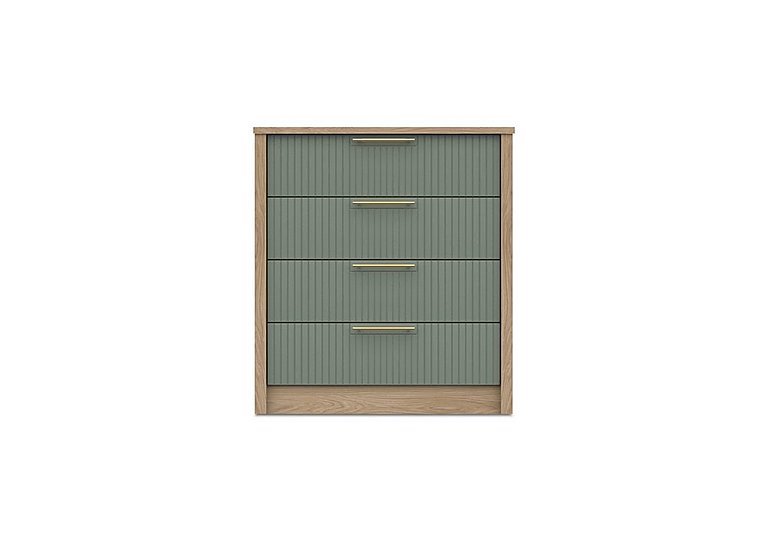 London Bedrooms - Chelsea 4 Drawer Chest with Gold Handles