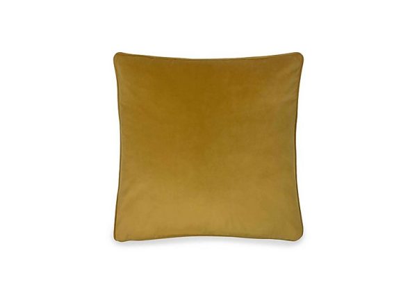 Opulenza Feather Cushion  Gold | Bed Sava