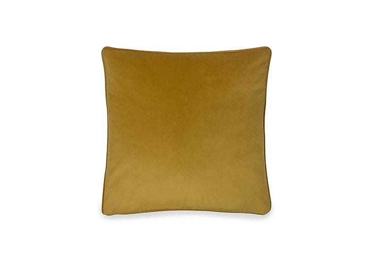 Opulenza Feather Cushion - Gold