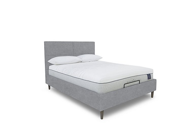 E-Motion Sakura Adjustable Bed Frame - King Size - Simply Zinc
