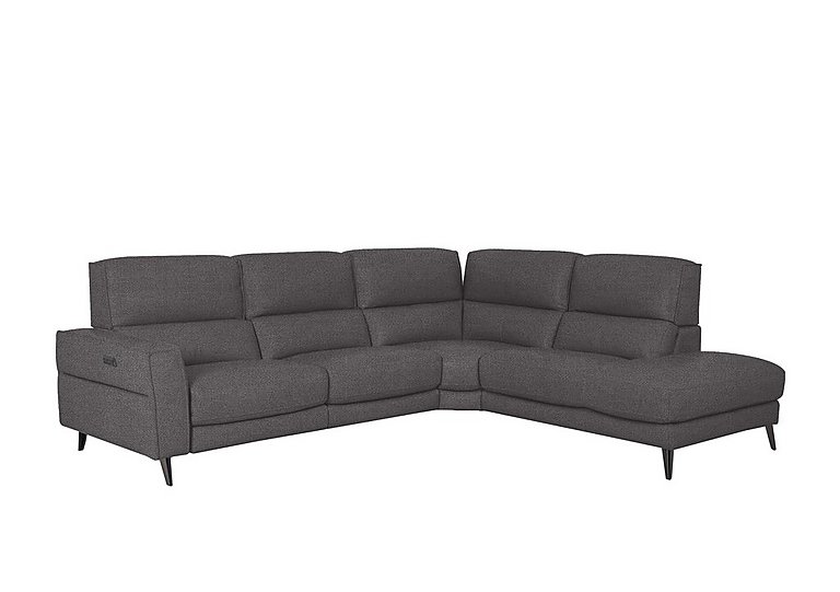 Axel Fabric Right Hand Facing Chaise End Power Recliner Sofa