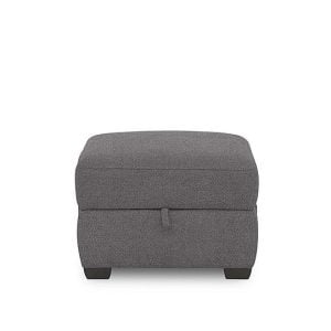 Brescia Fabric Storage Footstool | Bed Sava