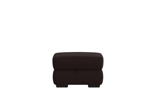 Elixir HW Leather Storage Footstool | Bed Sava