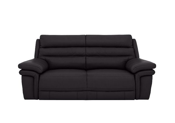 Berlin 3 Seater Leather Sofa | Bed Sava
