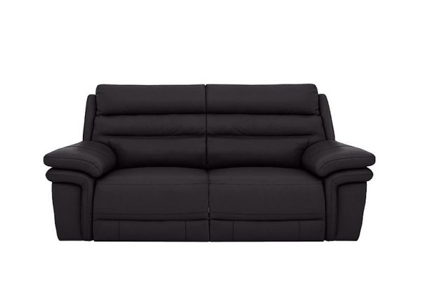 Berlin 3 Seater Leather Power Recliner Sofa | Bed Sava