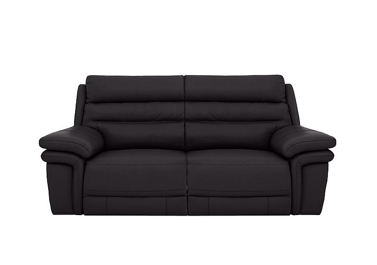 Berlin 3 Seater Leather Power Recliner Sofa