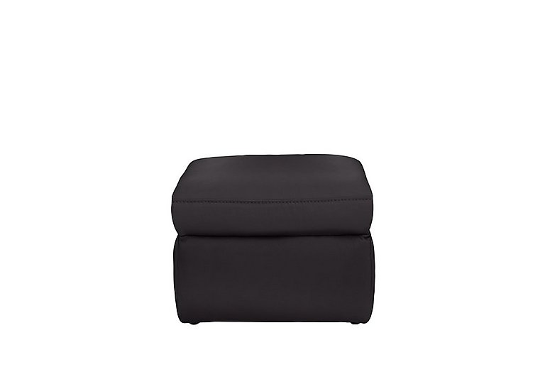 Berlin Leather Storage Footstool