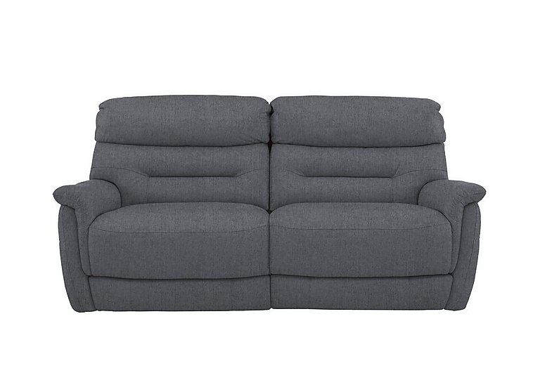 Chicago 3 Seater Fabric Battery Recliner Sofa
