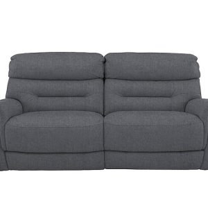 Chicago 3 Seater Fabric Power Recliner Sofa | Bed Sava