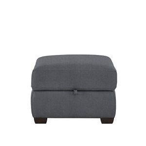 Chicago Fabric Storage Footstool | Bed Sava