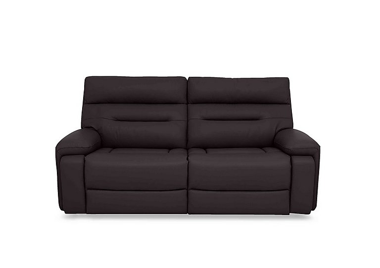 Cinemax 3 Seater Leather Sofa with Power Recliner